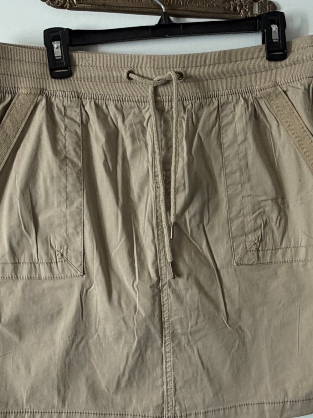Natural Reflections Beige Tan size 14 Honey Creek Skort Twill
